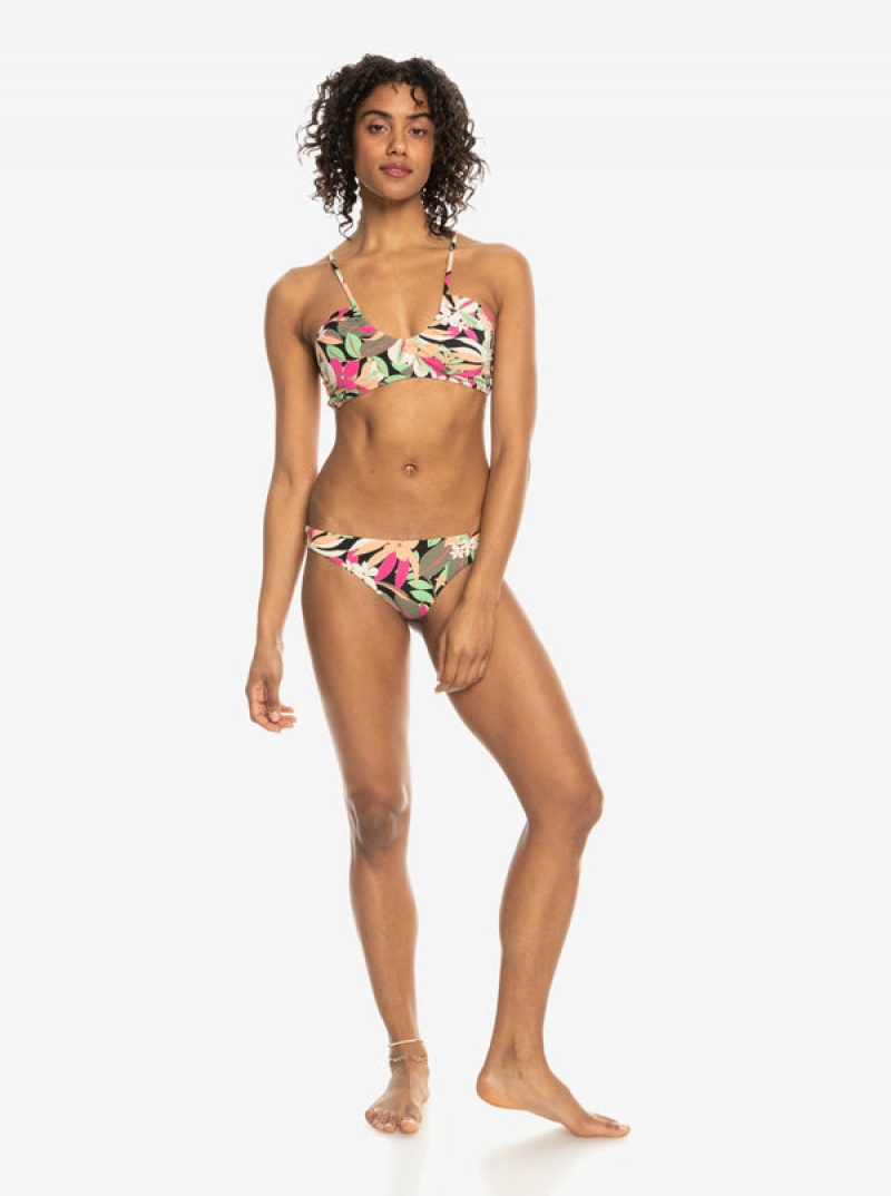 Roxy Printed Beach Classics Bra Bikinioberteile | 27806-YONM