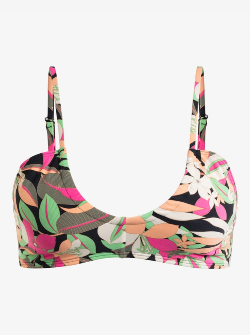 Roxy Printed Beach Classics Bra Bikinioberteile | 27806-YONM