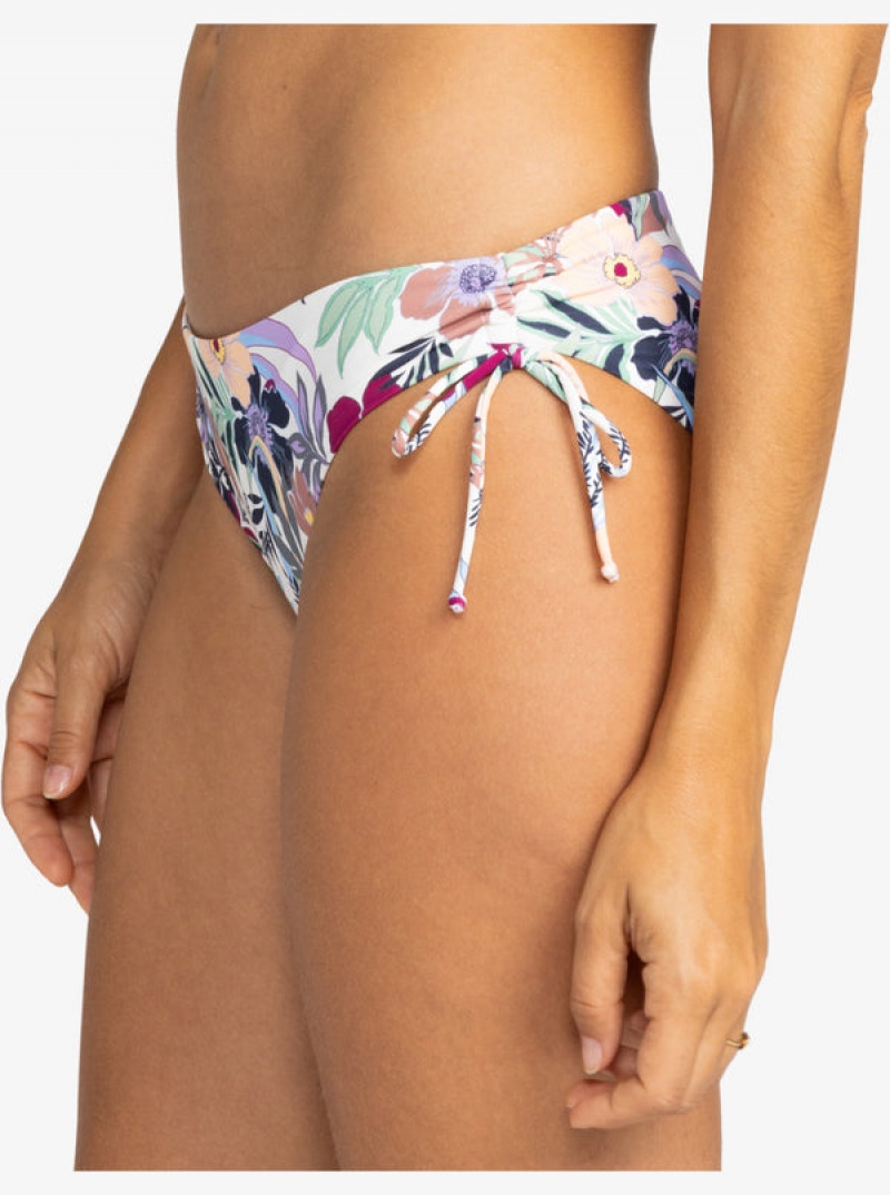 Roxy Printed Beach Classics Hipster Bikinihosen | 08214-ZRYU