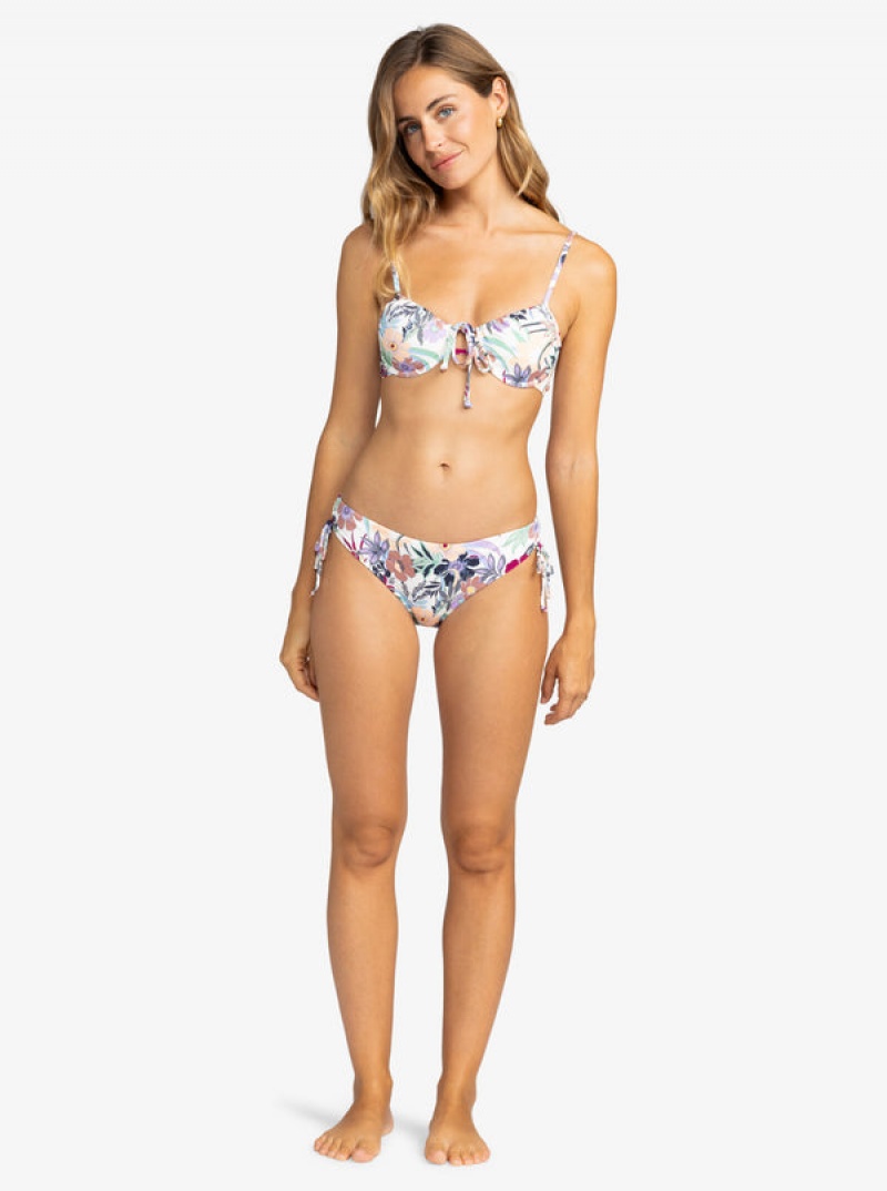 Roxy Printed Beach Classics Hipster Bikinihosen | 08214-ZRYU