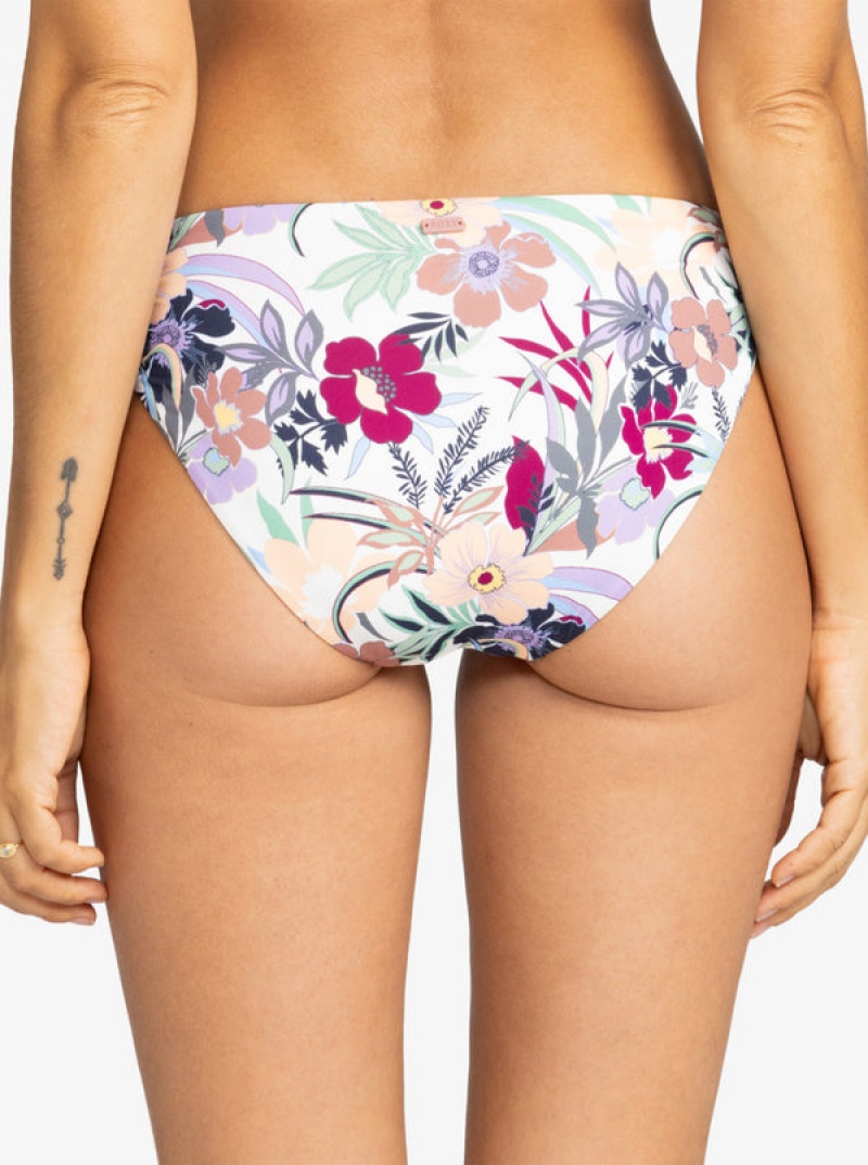 Roxy Printed Beach Classics Hipster Bikinihosen | 08214-ZRYU