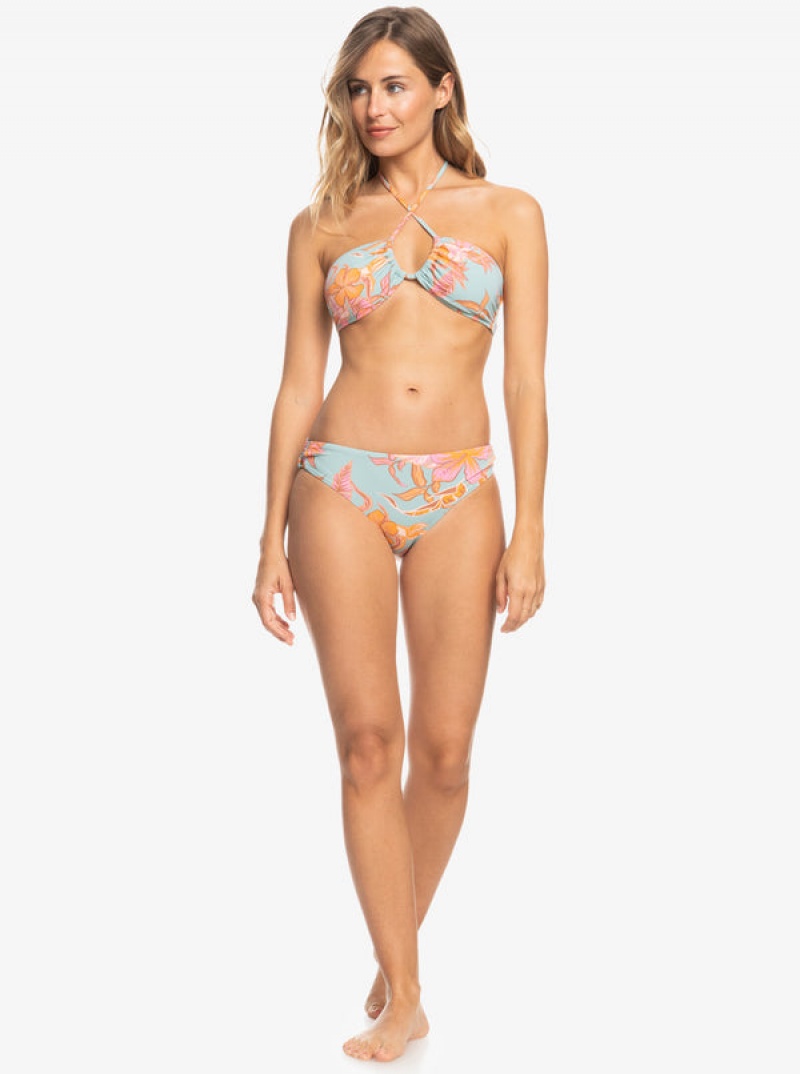 Roxy Printed Beach Classics Hipster Bikinihosen | 05976-EJMB