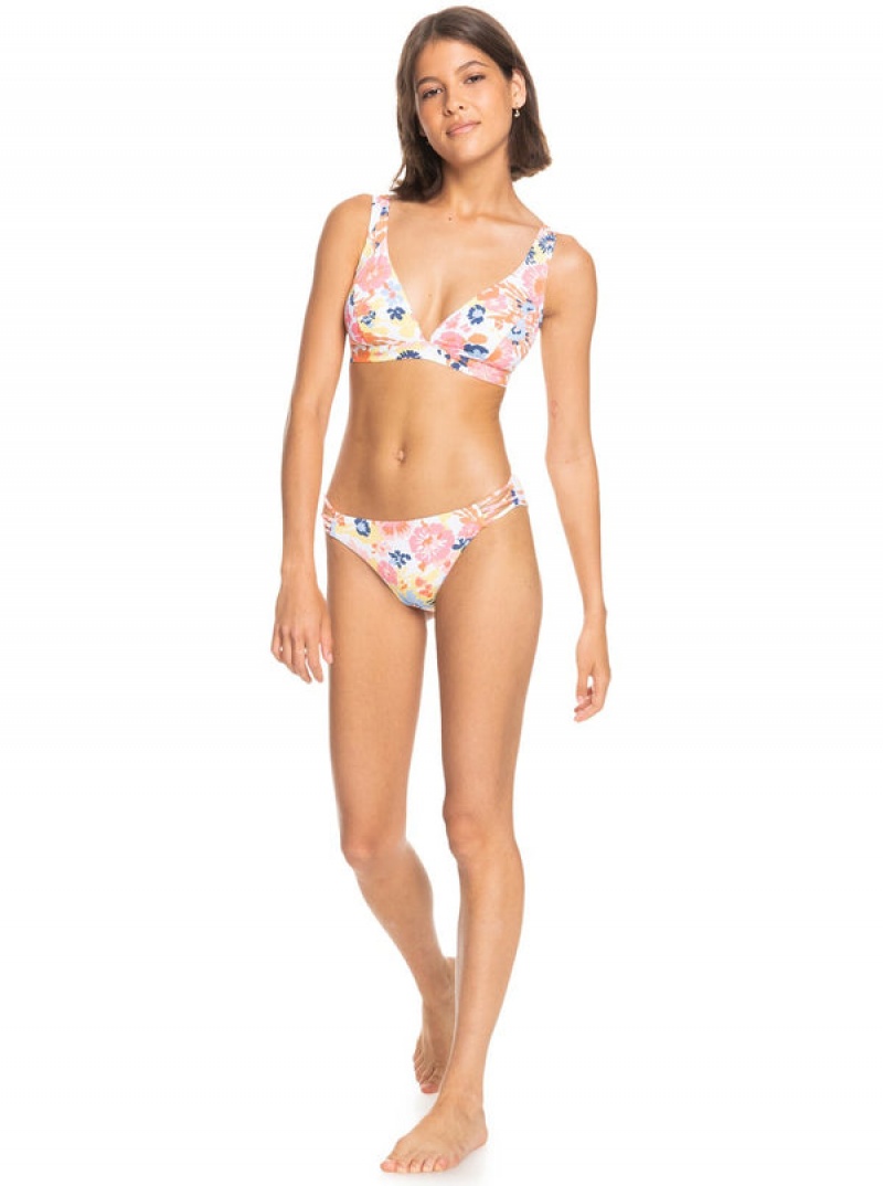 Roxy Printed Beach Classics Hipster Bikinihosen | 27305-XEML