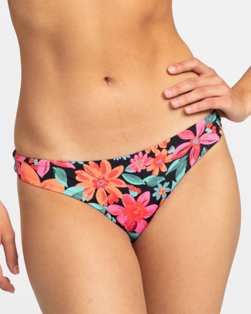 Roxy Printed Beach Classics Tanga Bikinihosen | 81692-JHPS