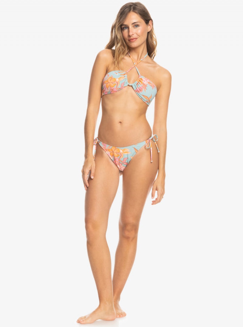 Roxy Printed Beach Classics Triangle Bikinioberteile | 76053-UWQP