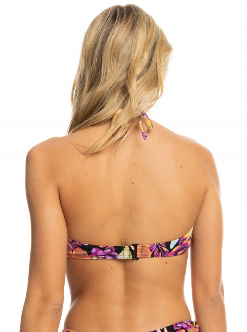 Roxy Printed Beach Classics Triangle Bikinioberteile | 39184-WTZS