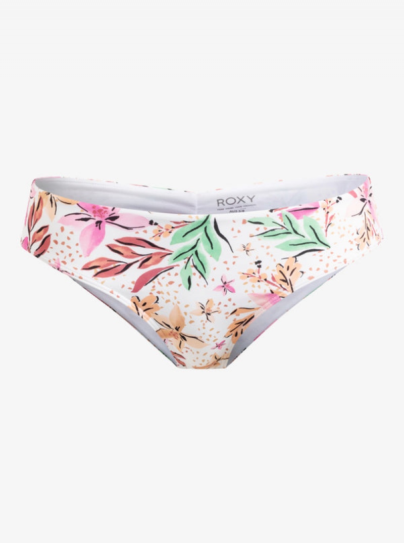 Roxy Printed Beach Classics V-Shape Cheeky Bikinihosen | 38265-VHSM