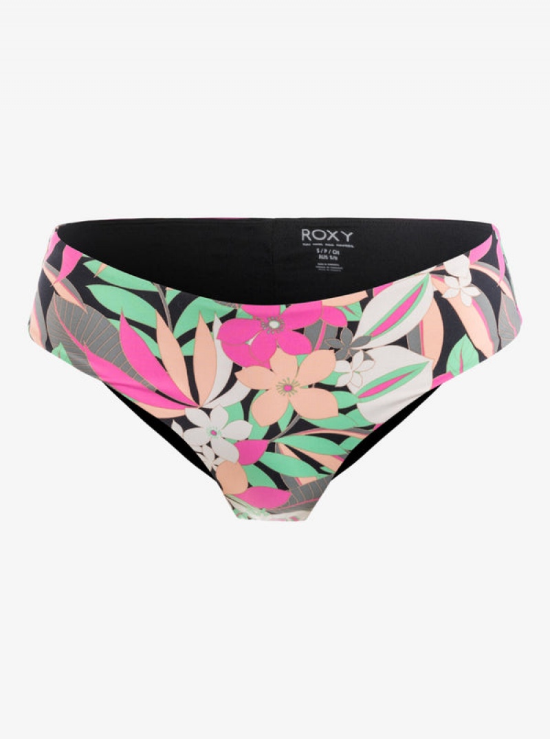 Roxy Printed Beach Classics V-Shape Cheeky Bikinihosen | 26073-JKMO