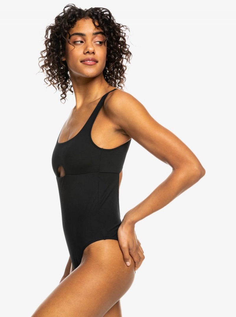 Roxy Pro The Double Line One-Piece Badeanzüge | 57190-IKBD