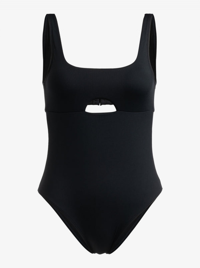 Roxy Pro The Double Line One-Piece Badeanzüge | 57190-IKBD