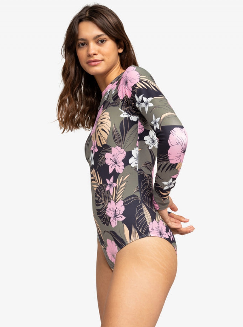 Roxy Pro The Overhead Long-Sleeve Badeanzüge | 57869-FBJH