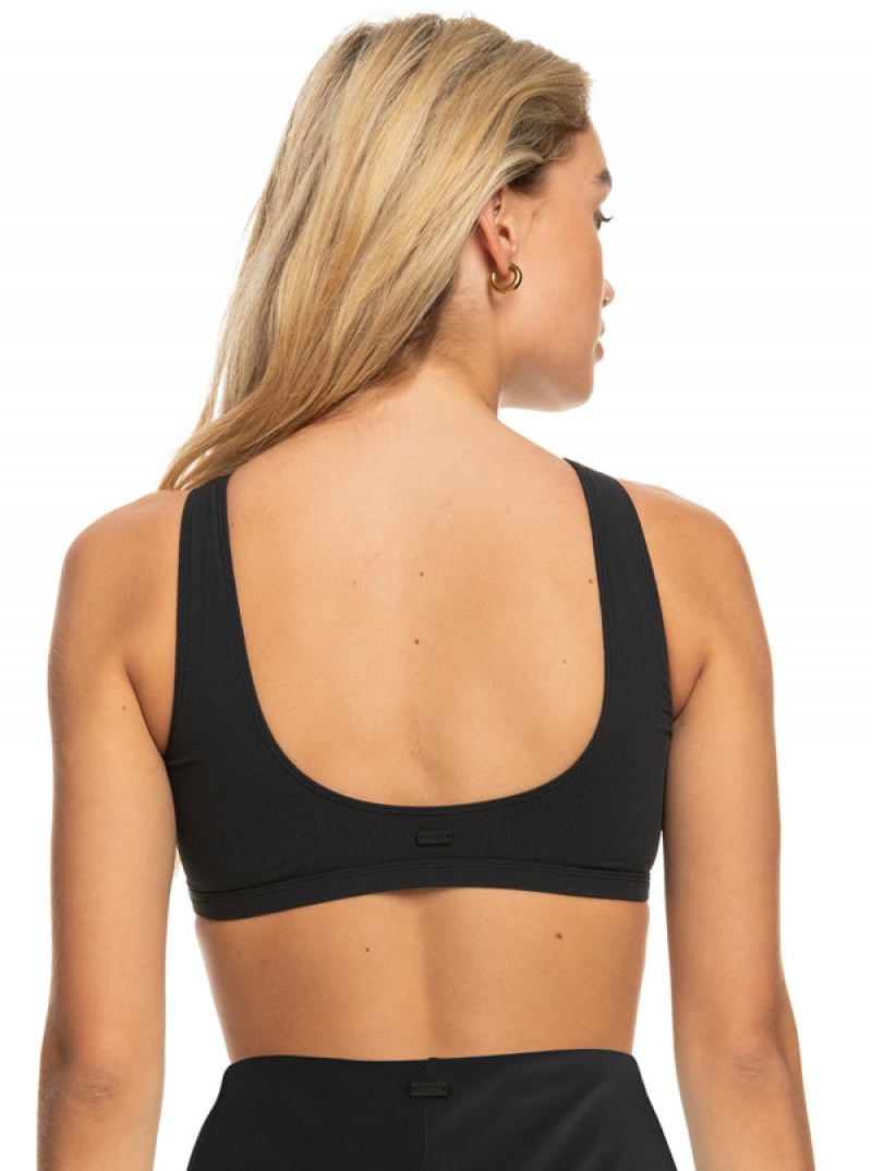 Roxy Pro The Pop Up Crop Bikinioberteile | 27846-TLHB