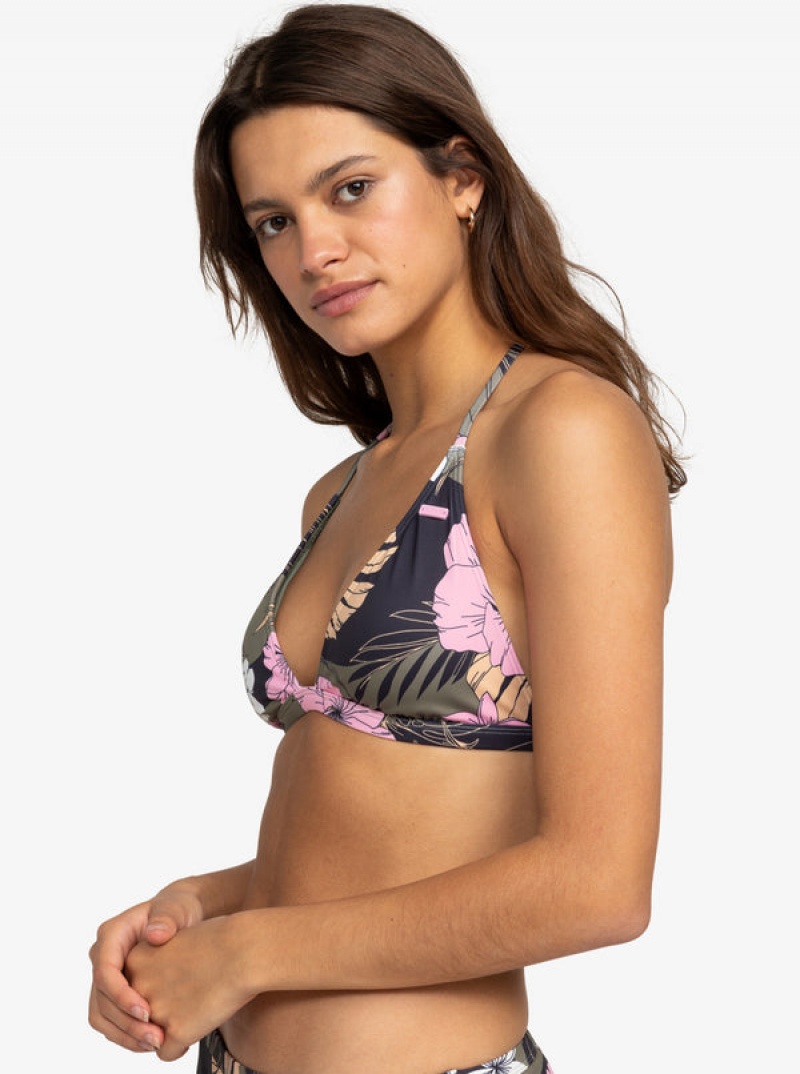 Roxy Pro The True Air Tiki Triangle Bikinioberteile | 56942-NGLP