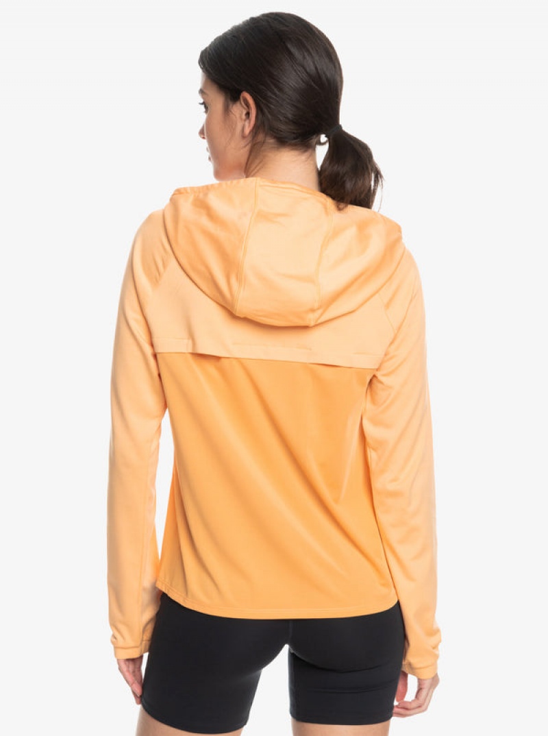 Roxy Pure Pursuit Mesh Mit Kapuze Hoodie | 86940-ELIM