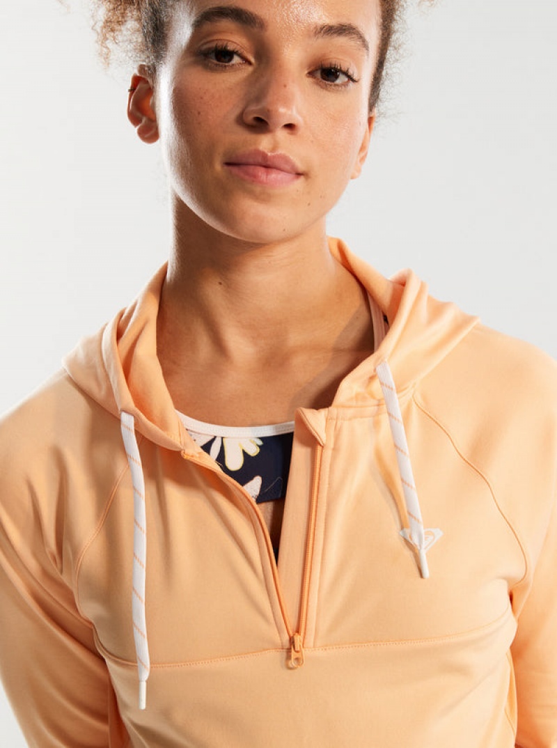 Roxy Pure Pursuit Mesh Mit Kapuze Hoodie | 86940-ELIM