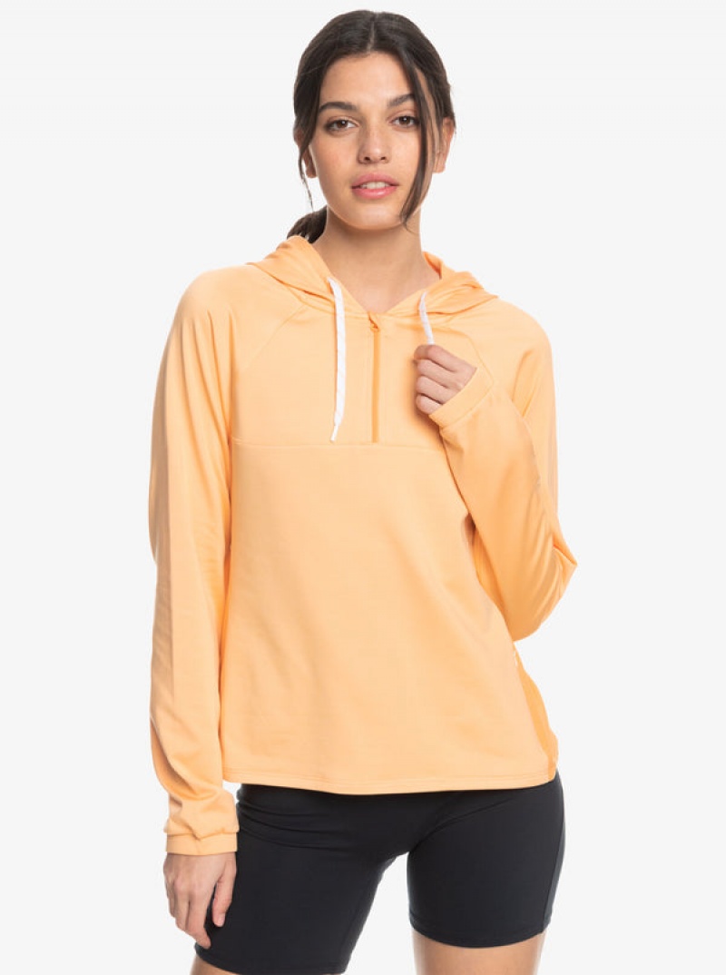 Roxy Pure Pursuit Mesh Mit Kapuze Hoodie | 86940-ELIM