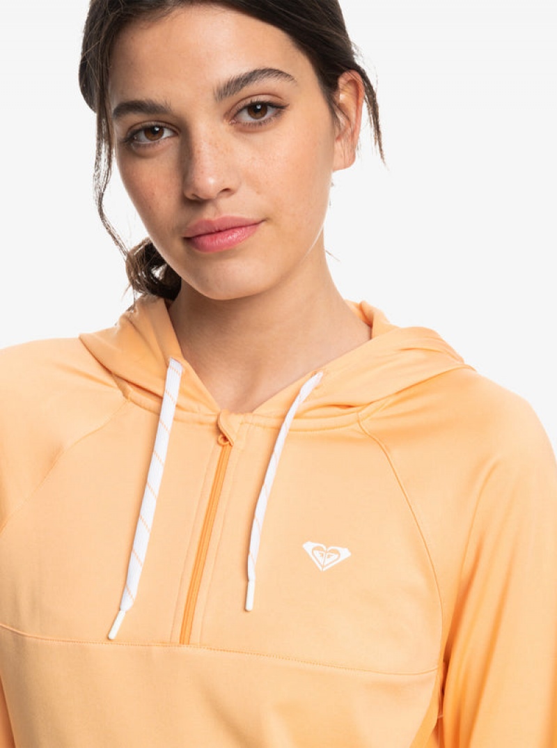 Roxy Pure Pursuit Mesh Mit Kapuze Hoodie | 86940-ELIM