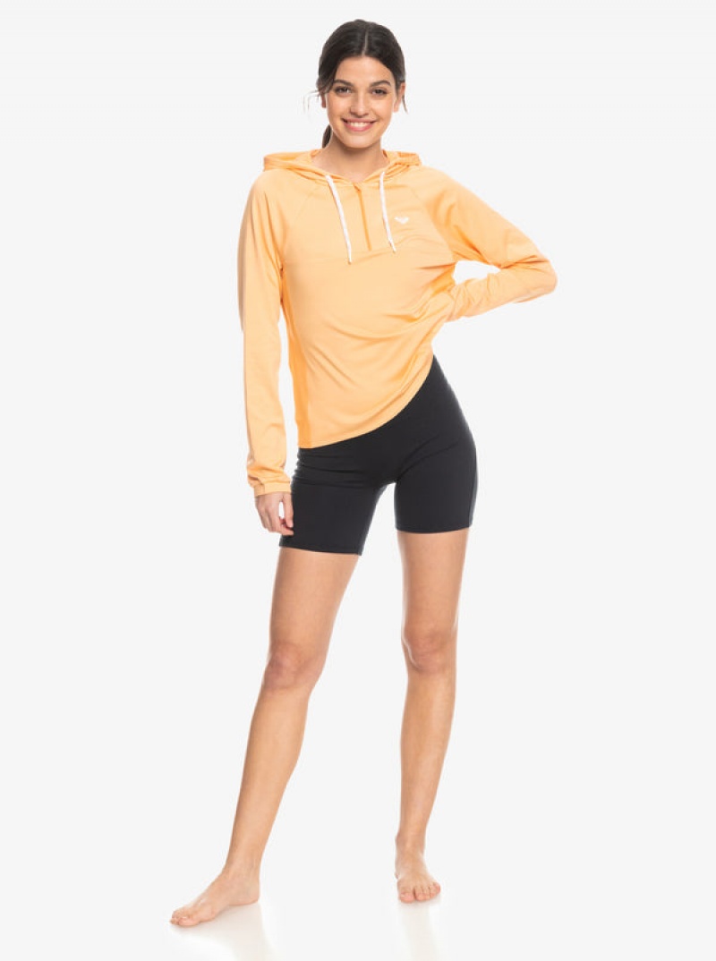 Roxy Pure Pursuit Mesh Mit Kapuze Hoodie | 86940-ELIM