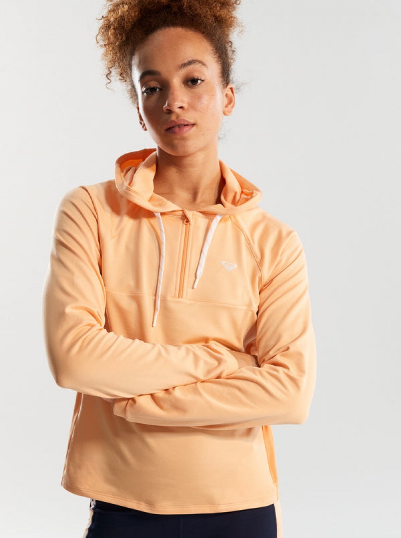 Roxy Pure Pursuit Mesh Mit Kapuze Hoodie | 86940-ELIM