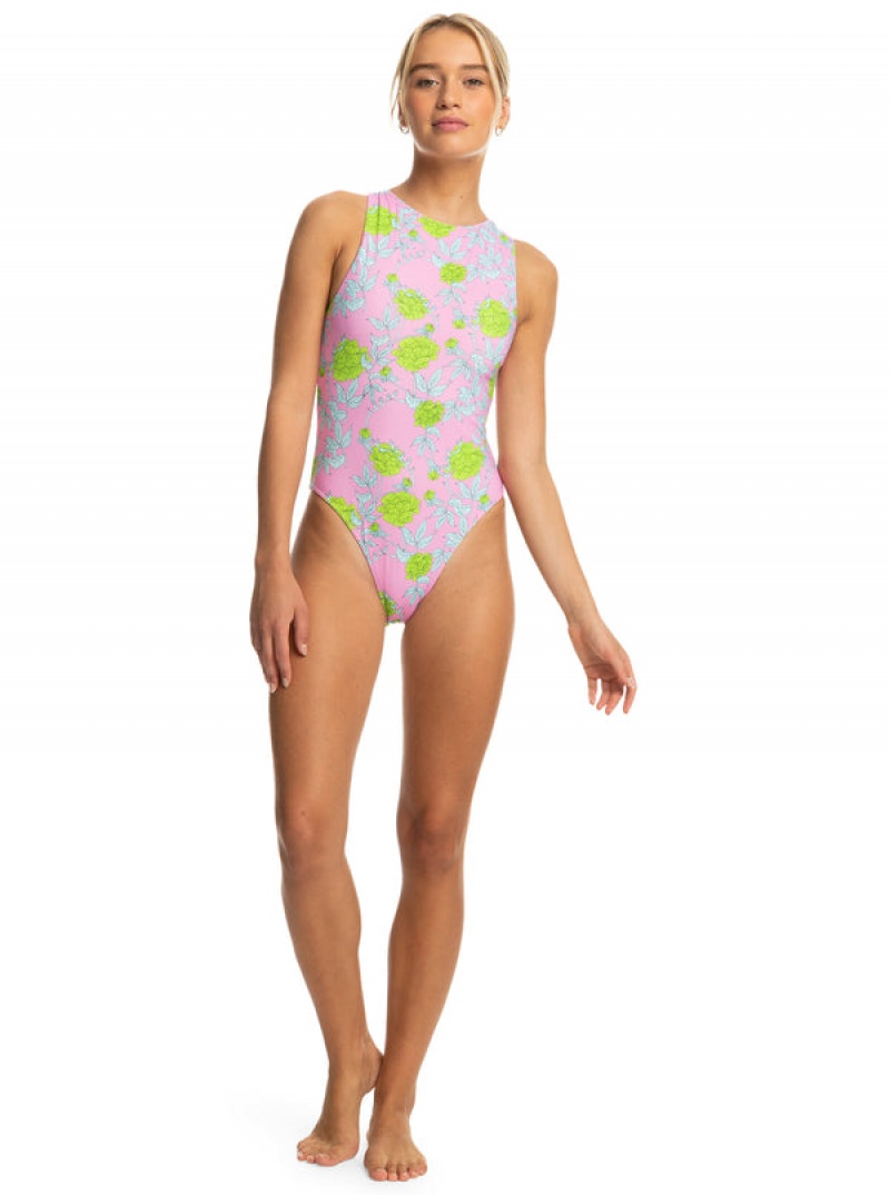 Roxy ROWLEY One-Piece Badeanzüge | 90746-BUDX