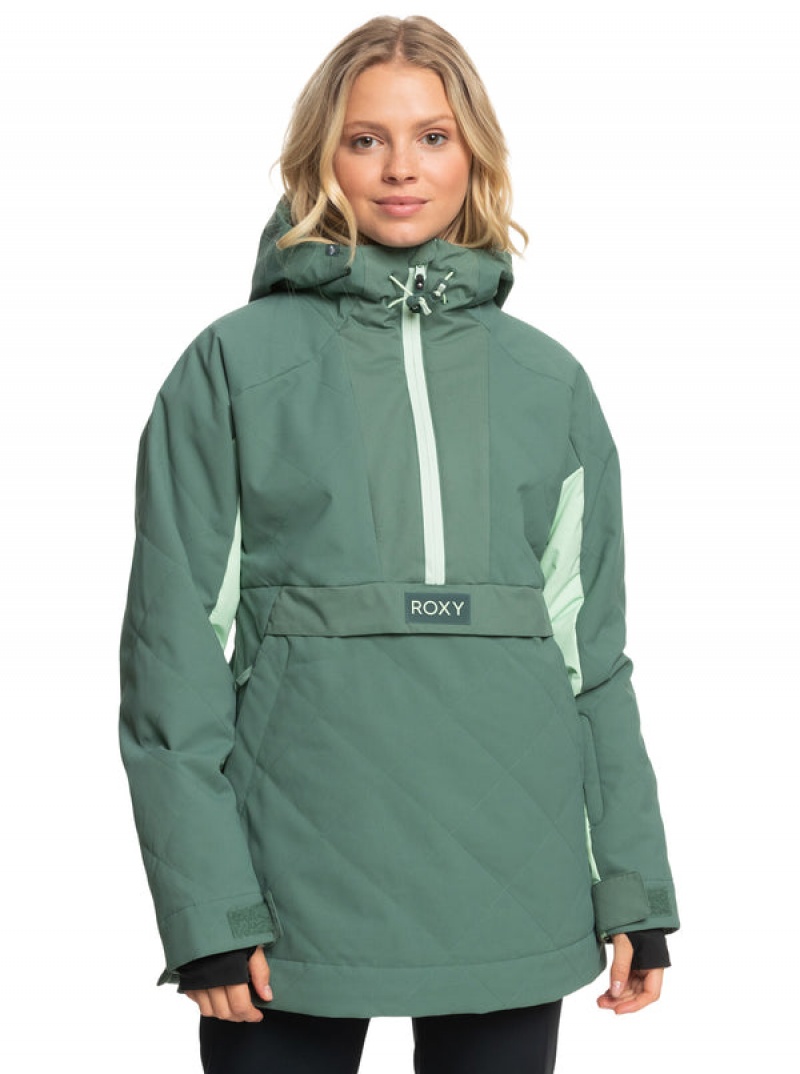 Roxy Radiant Lines Overhead Technical Snowboardjacken | 91472-UREH