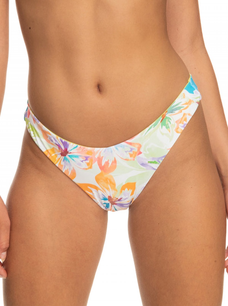 Roxy Retro Reversible Cheeky Bikinihosen | 19642-BHRL