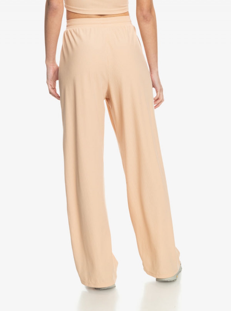 Roxy Rise & Vibe Rib Weite Leg Loungewear | 70346-JWYL