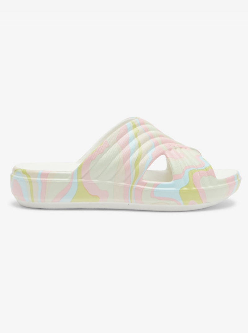 Roxy Rivie Print Sandalen | 06128-GYKZ