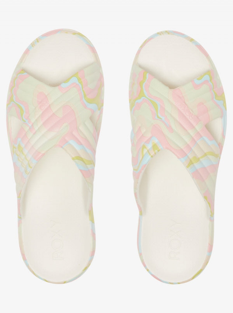 Roxy Rivie Print Sandalen | 06128-GYKZ