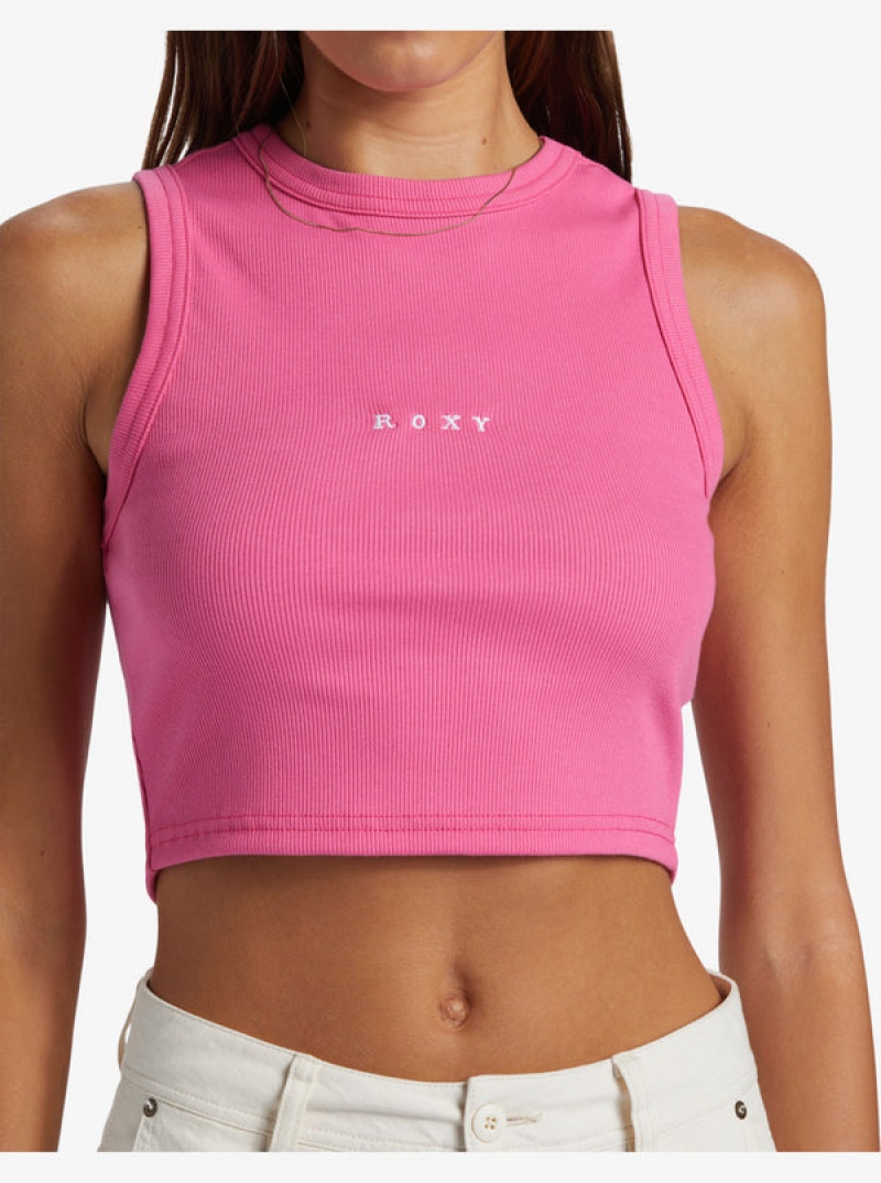 Roxy Roxify Fitted Gerippt Muskelshirt | 87659-RPMT