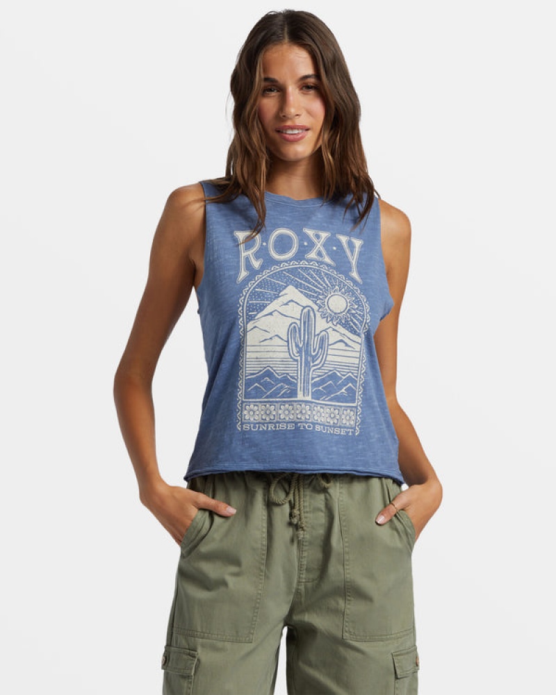 Roxy Saguaro Muscle Muskelshirt | 06859-KQTP