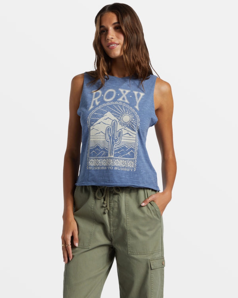 Roxy Saguaro Muscle Muskelshirt | 06859-KQTP