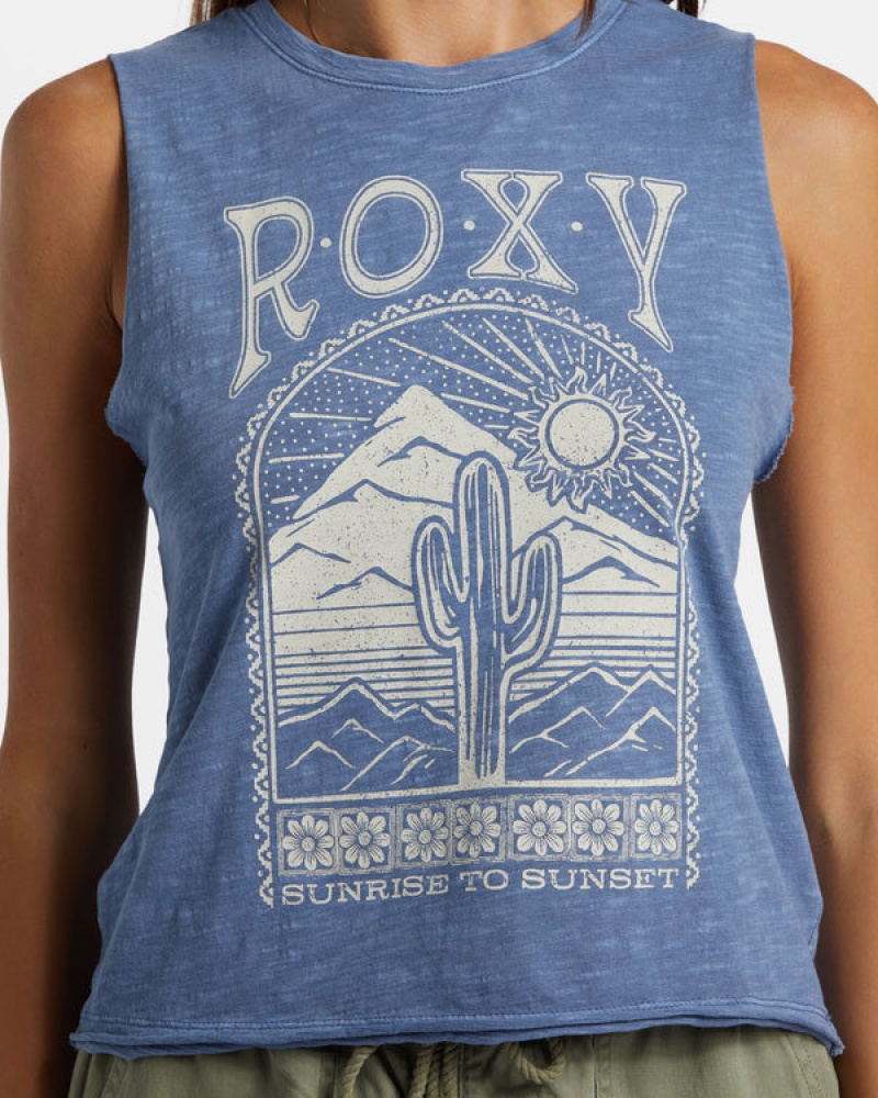 Roxy Saguaro Muscle Muskelshirt | 06859-KQTP