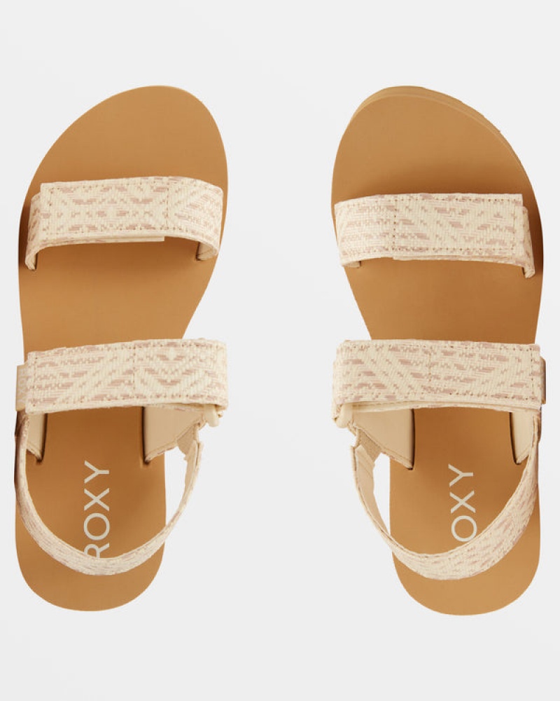 Roxy Salty Sun Plattform Sandalen | 41385-YHVU