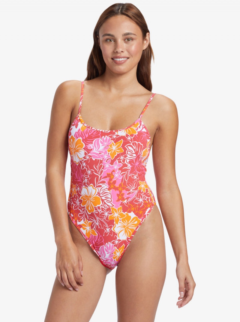 Roxy Sea Spray One-Piece Badeanzüge | 34096-WEVJ