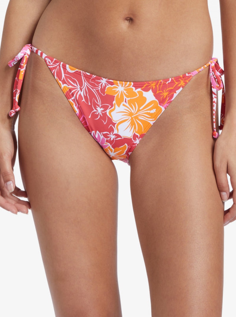 Roxy Sea Spray Tie Side Bikinihosen | 71098-USKT