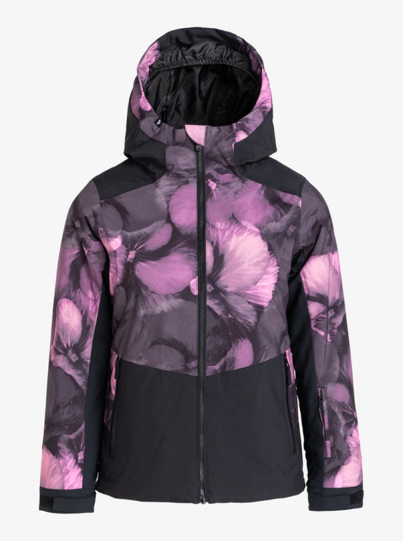 Roxy Silverwinter Technical Snowboardjacken Mädchen | 82619-JDNQ