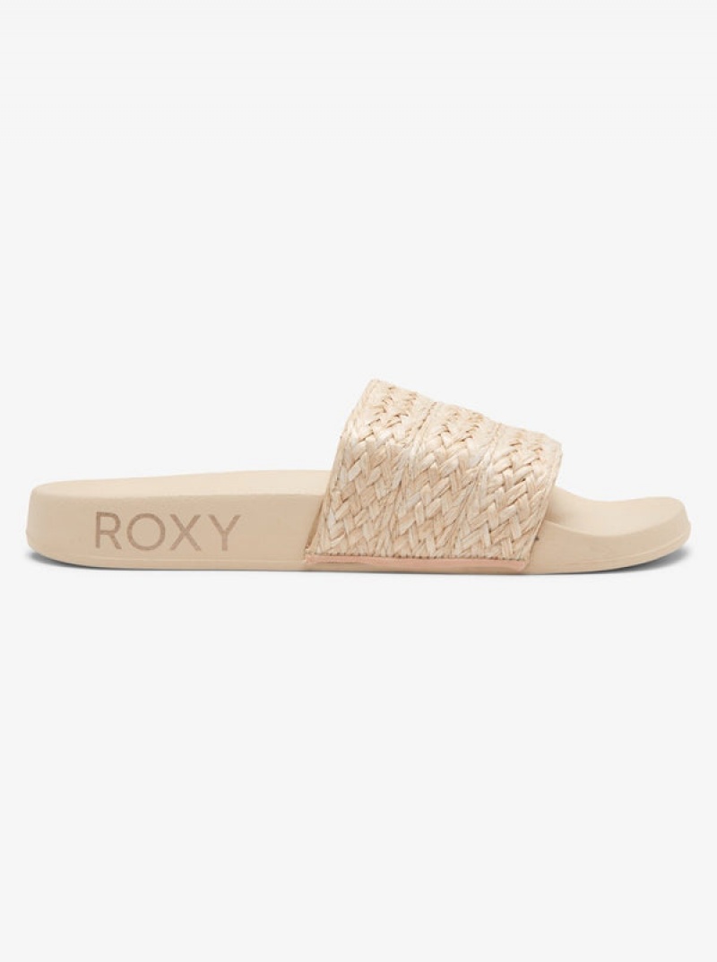 Roxy Slippy Jute Sandalen | 96857-SCAJ