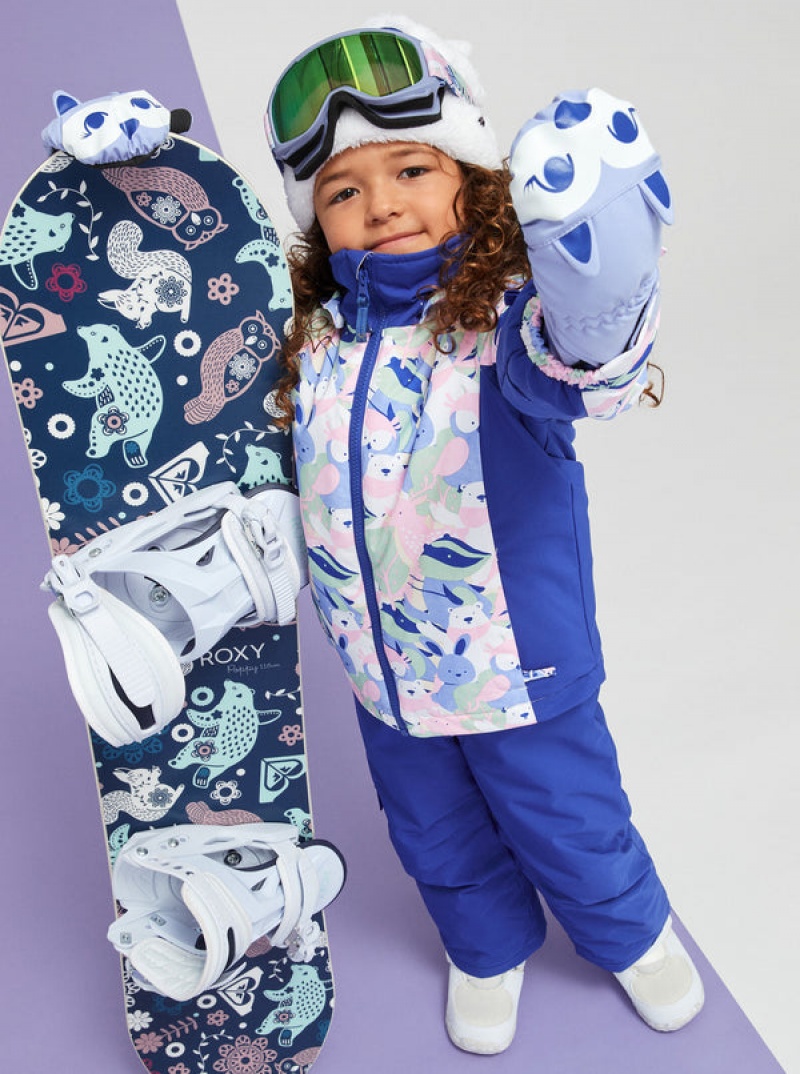 Roxy Snowy Tale Technical Snowboardjacken Mädchen | 68034-WYOH