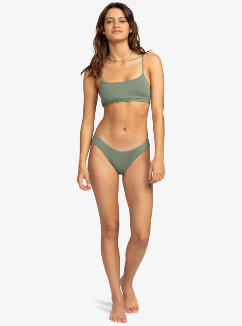 Roxy Solid Beach Classics Bralette Bikinioberteile | 38590-UCHD