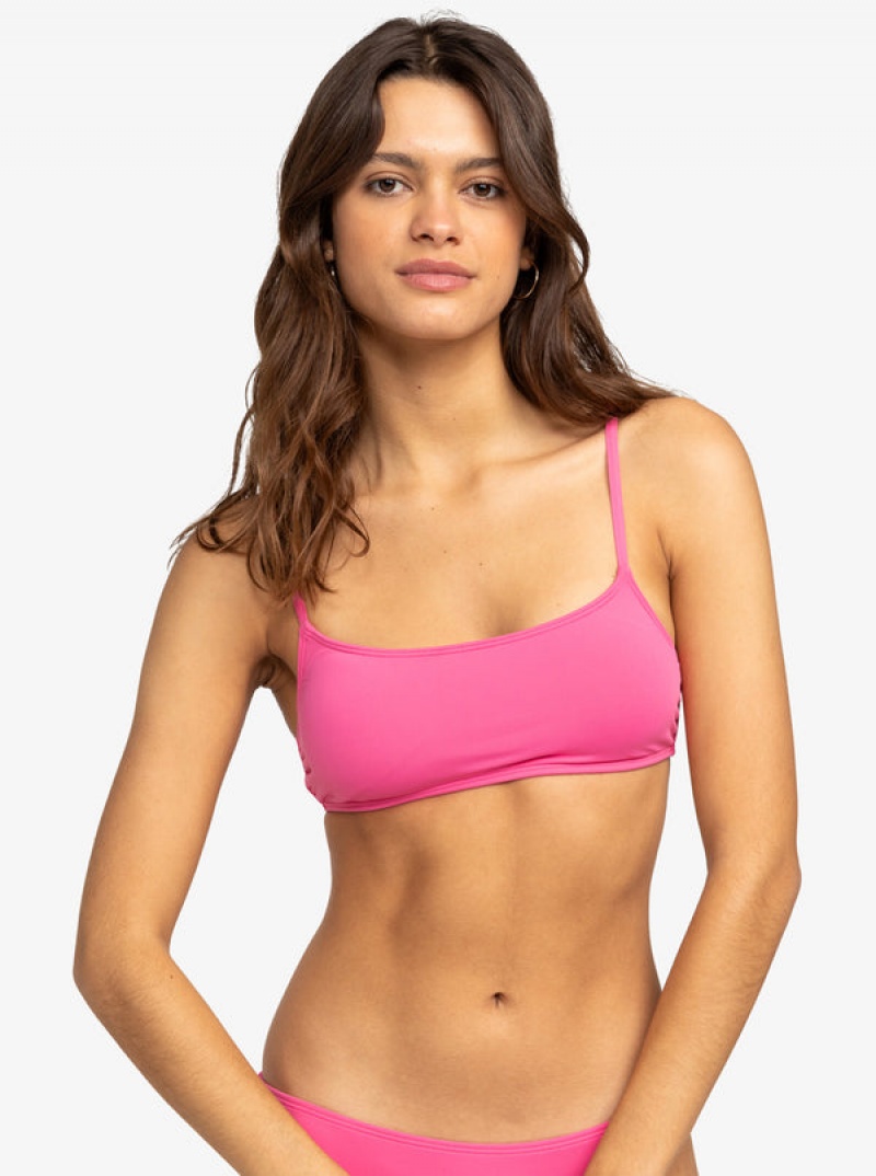 Roxy Solid Beach Classics Bralette Bikinioberteile | 28514-UJER