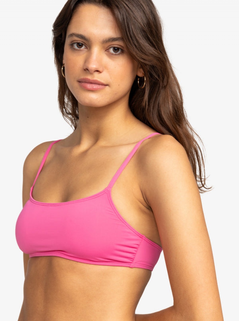 Roxy Solid Beach Classics Bralette Bikinioberteile | 28514-UJER