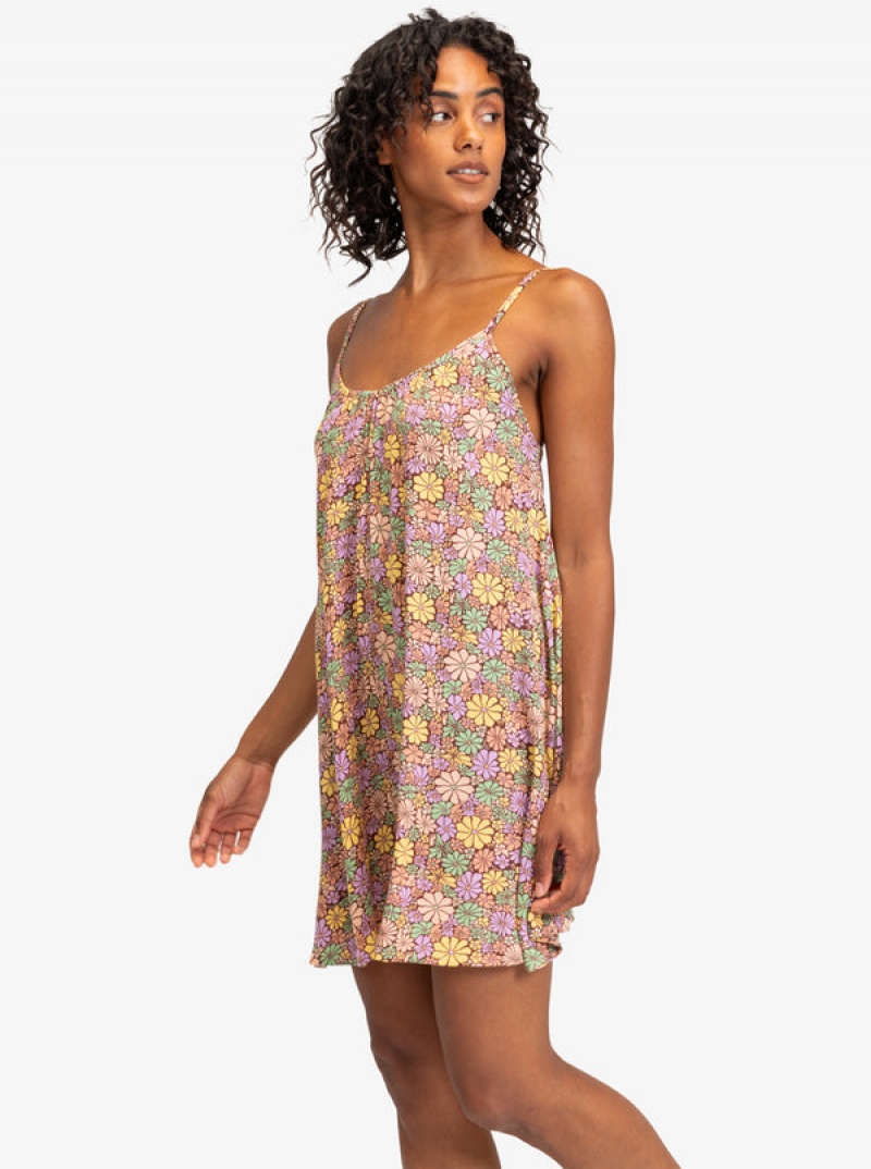 Roxy Spring Adventure Printed Kleid | 60251-HDJC