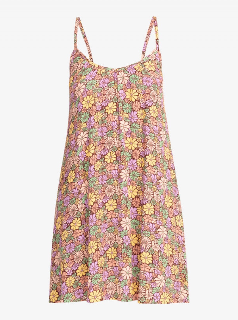 Roxy Spring Adventure Printed Kleid | 60251-HDJC