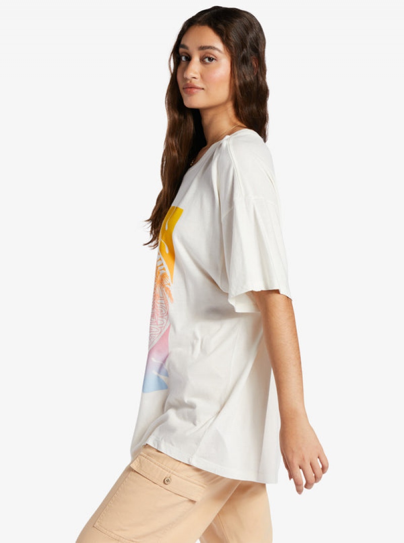 Roxy Sunrise Tropics T-shirts | 68129-SJLO