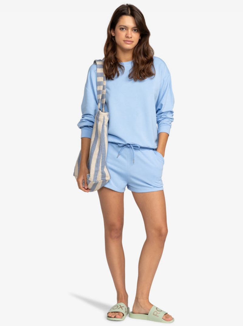 Roxy Surfing By Moonlight C Crew Neck Hoodie | 73526-NFJI