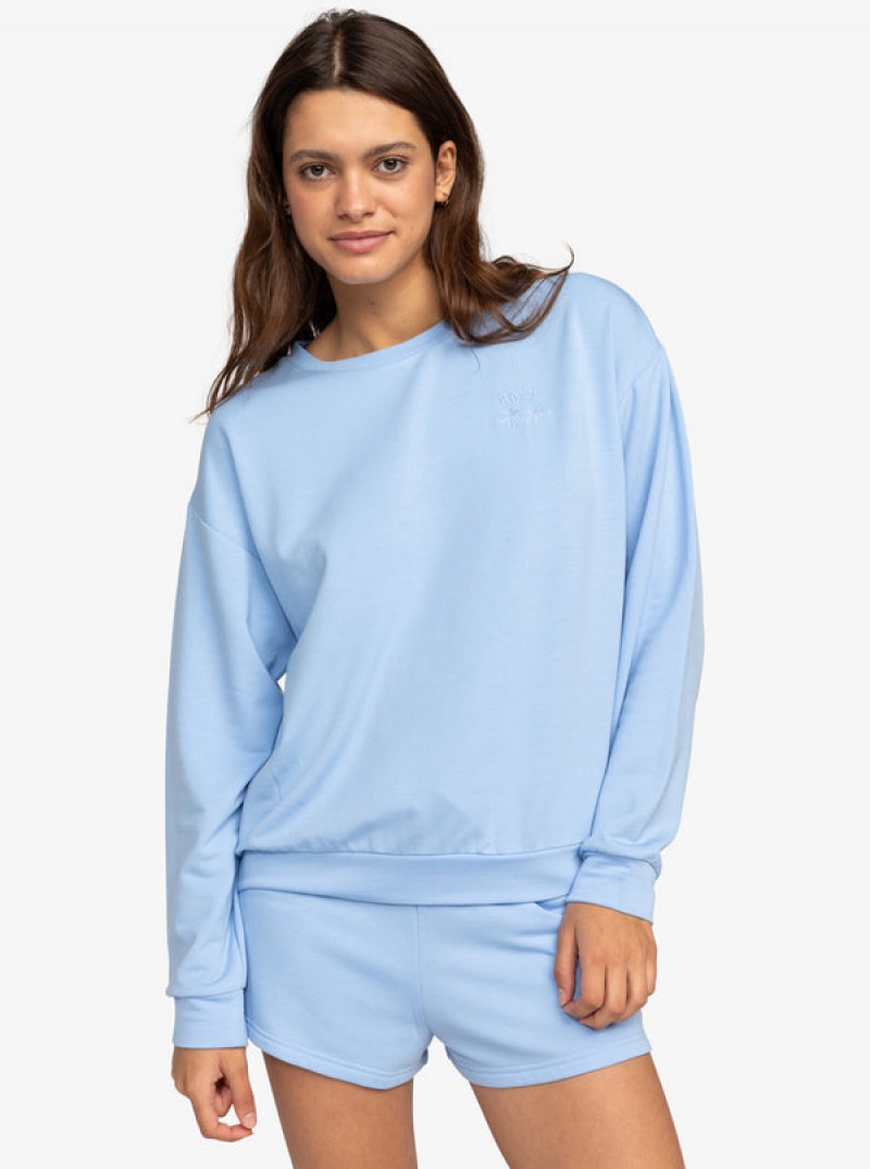 Roxy Surfing By Moonlight C Crew Neck Hoodie | 73526-NFJI