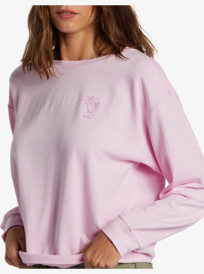 Roxy Surfing By Moonlight Crew Neck Hoodie | 52380-GENW