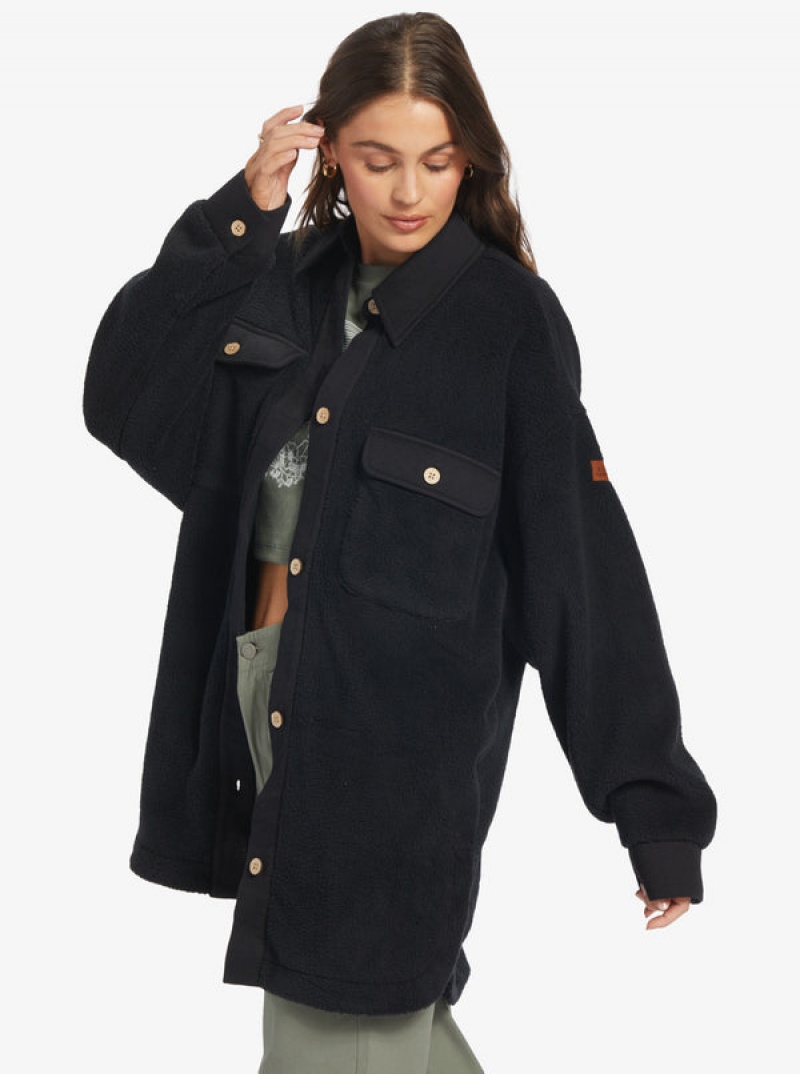 Roxy Switch Up Sherpa Fleece Jacken | 36784-VFUW