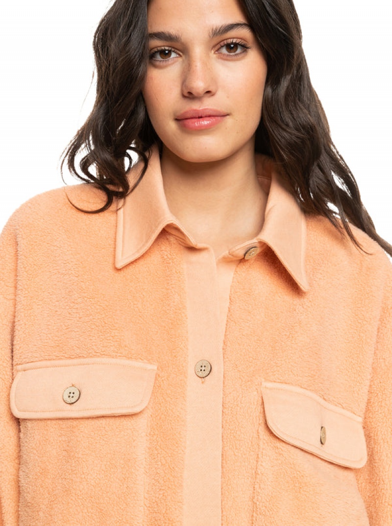 Roxy Switch Up Sherpa Fleece Jacken | 67849-IRTN